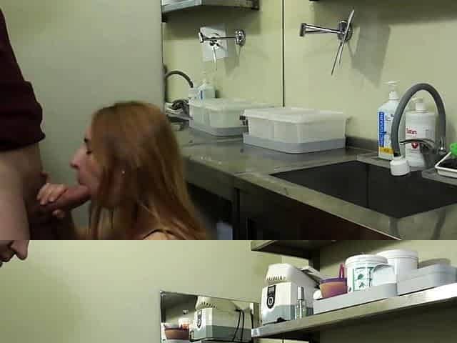 Russian Teen Nurse Loves Big Cocks at Work