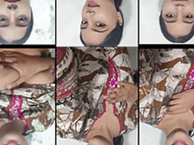 Desi Virgin Girl Fingering or Video Call for Her Stepbrother
