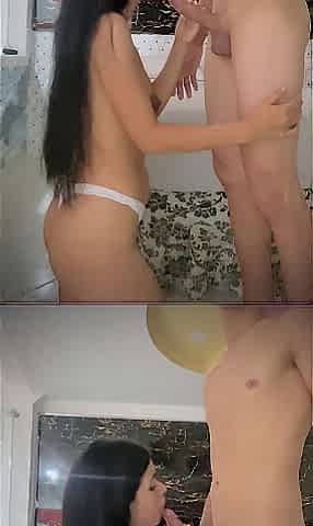 My excited girlfriend cheated on me so I drilled her sister