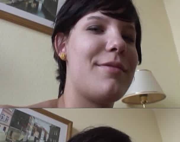 Sexy German Bitch Stuffs Herself with a Big Dildo