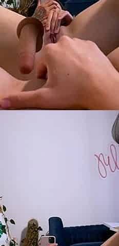 Close up BJ cumshot