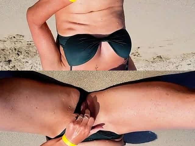 Redhead Masturbates on Beach - So Many Feelings!