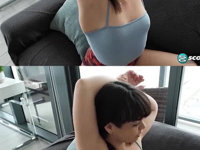 Nicky Rebel And Mochi Mona In Does The Splits And Then Takes A Much-older Guys Cock Until She Gets A Facial