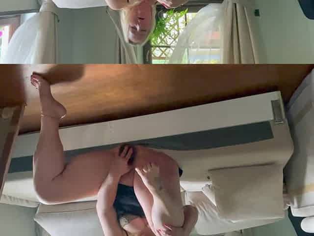 Nympho Wife Lena Home Masturbation Multiple Squirts in 2 Minutes