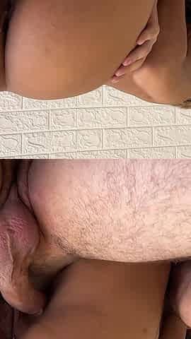 Young Brazilian Girl Goes to Cuckold House - Without Telling Her Boyfriend - for a Threesome
