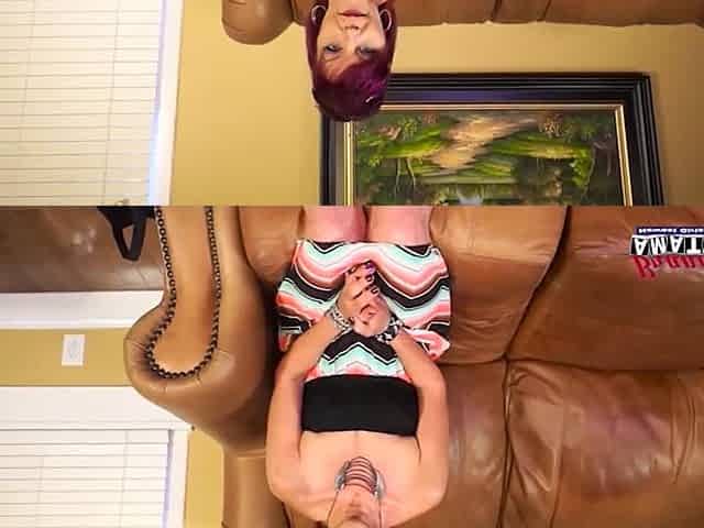 Stuninng mother I'd like to fuck Cathrine Blows A Soaked Boner To Get Pounded!