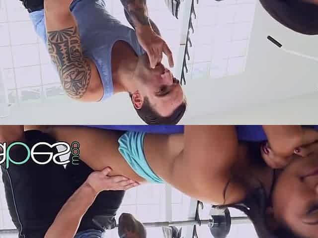 Post Workout Massage With Alex Legend And Jenna Foxx