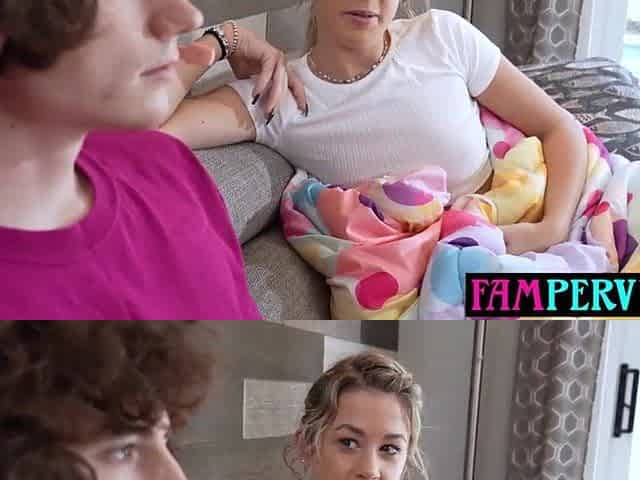 Tiny melons stepsis wanted her stepbothers wang during stepdad is away