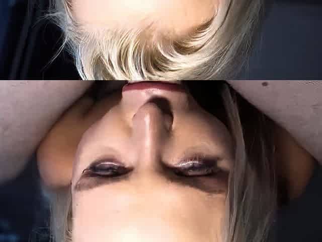 Amateur blonde ass fucked and facialized