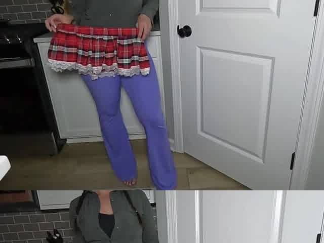 Mommy shows her big ass