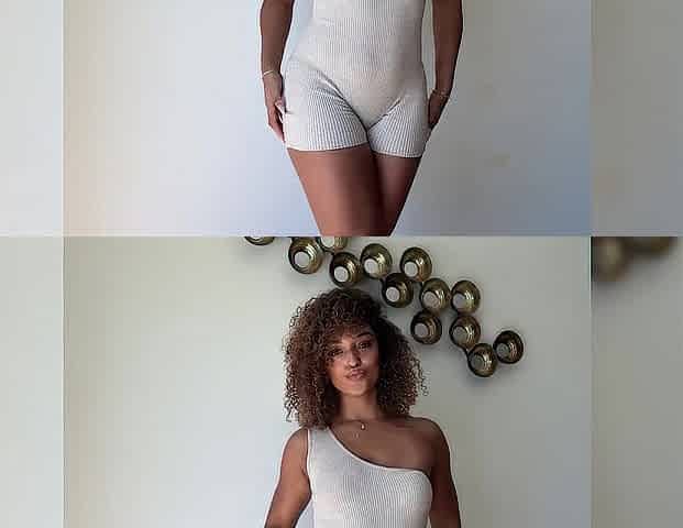 Showing off my thick and flawless body