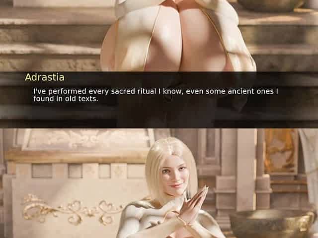Huge Titted Priestess Fucked by a Giant Cock