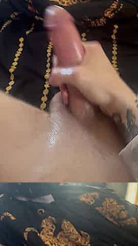 8in BWC Man Masturbates