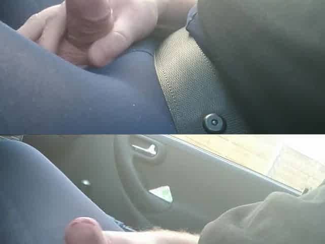 Blaue Feinstrumpfhose im Auto two ** FAN Movie 12 **