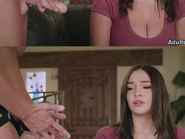 Cute Teen Rissa May Has Foursome With Her Parents & Stepbro Axel Haze