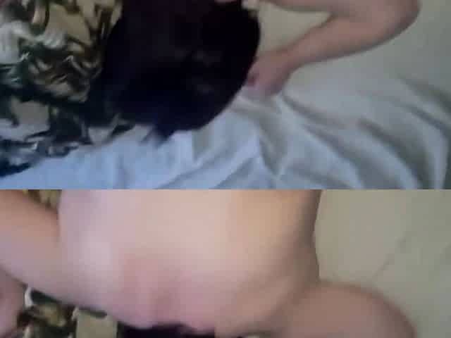 Black Guy Cheats with Big-Ass White Girl