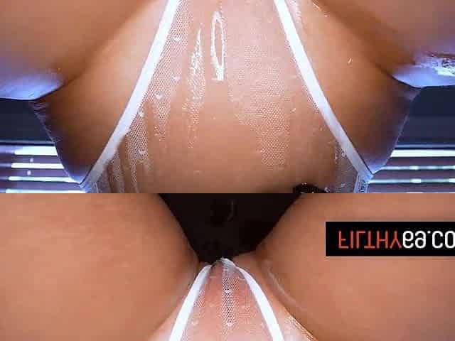 Golden-haired mother i'd like to fuck with wet bazookas and butt butt gets drilled after massage - Vanesa Cage