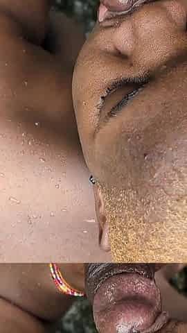 Busty MILF Wanted a My Dick at the Village Stream and She Took It Like a Bitch She Is