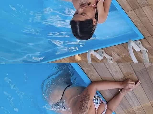 Hitting My Ass in the Water