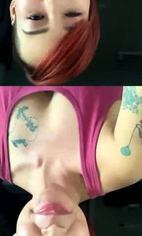 Great Big Boobs On Masturbating Redhead