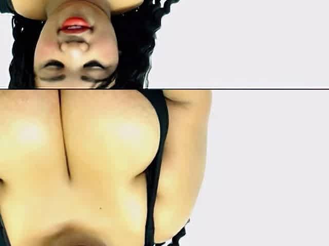 Big-Titted Black BBW on Webcam