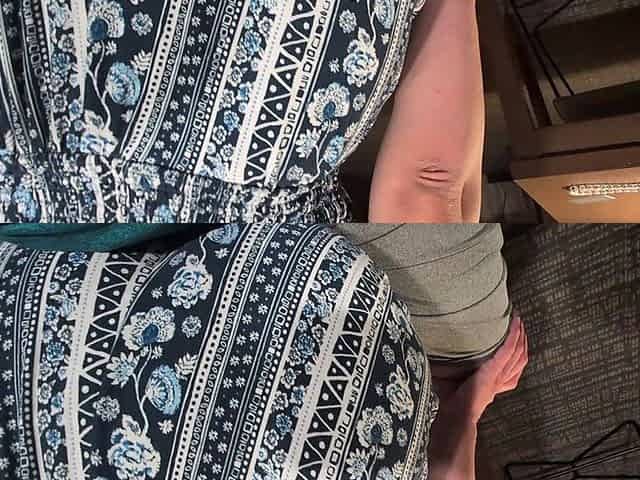 Lap Dance Makes Him Cum in Shorts