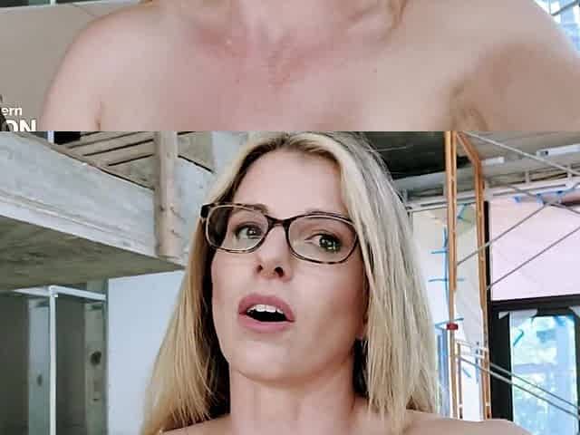 The hottest milf in the world, Cory Chase, showing her assets to get what she wants.