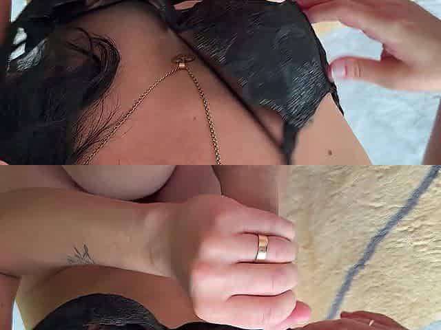 Cum inside after period snatch
