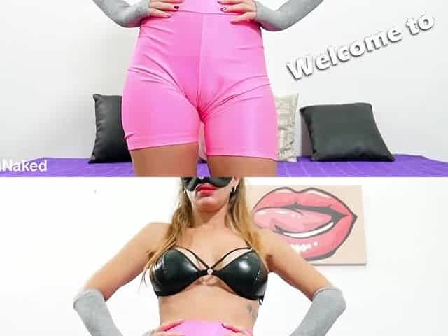 The Flawless Breasty Hairless Cunt Doll Weargin a G-String For your Nightstand!