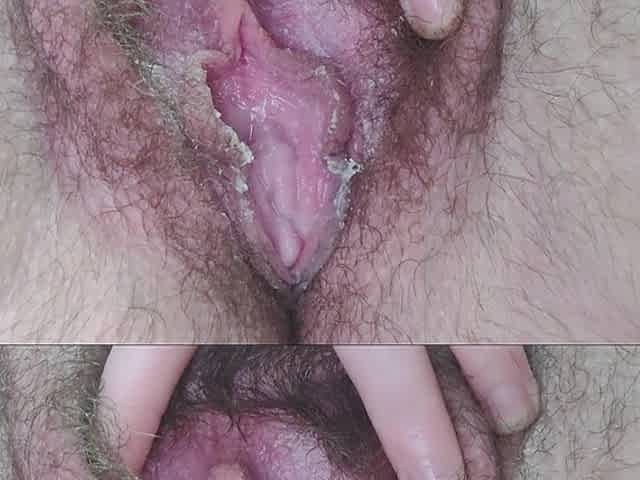 This Vagina Has Accumulated a Lot of Smegma These Days. It's Here for You to Clean with Your Tongue.