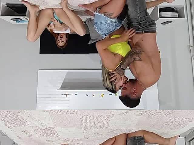 My Boyfriend Called His Friend to Suck His Cock in Front of Me
