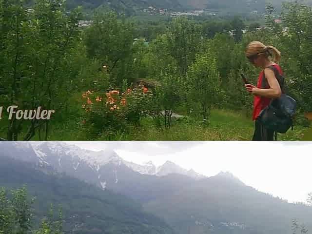When u truly wish sex in nature - Beauty Fowler masturbating with tripod