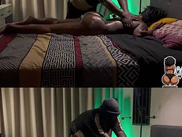 This guy gave me a massage and I made him cum twice