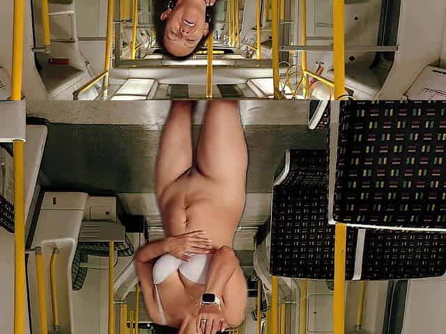 PREVIEW OF STRIPPING AND MASTURBATING ON METRO WITH AGARABAS AND OLPR