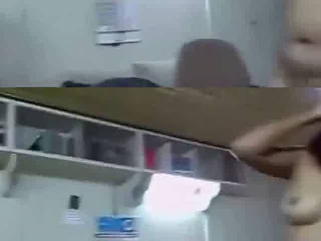 Cleaning my dick before blowjob