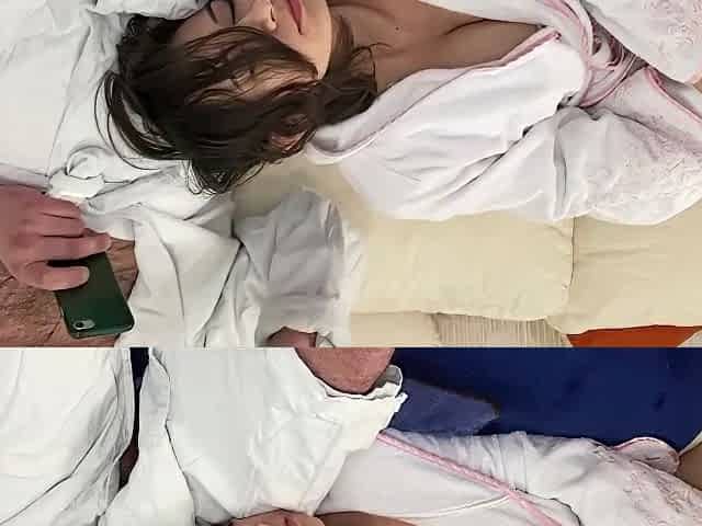 Highly Deepthroat?stepson Tore My Mouth With His Massive Thick Weenie