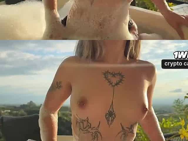 A stranger pummels me in the super-hot tub! This Colombian damsel is super hot and sexy, very first time with a sexy woman, porn