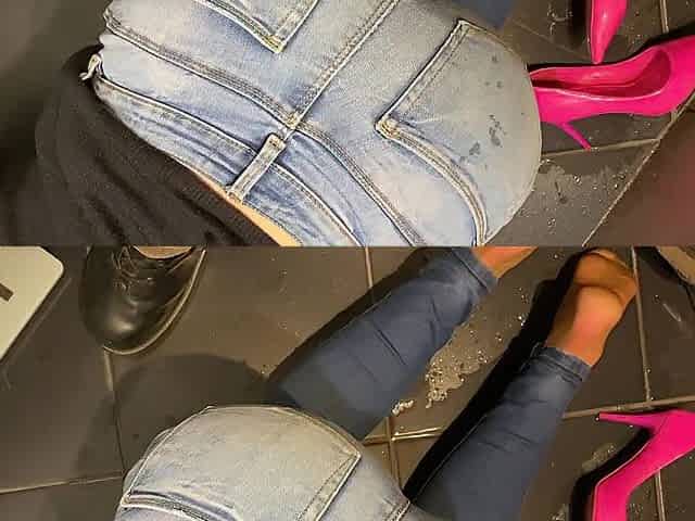 That guy Pee on my Booty in Jeans