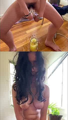 Squirting, Wax Play, and Dildo Fuck