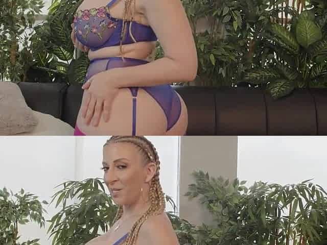 Sara Jay Bows Over & Widens Her Butt! That babe Masturbates That Cunt!