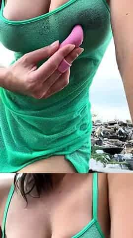 Teen Girl Solo Masturbation and Striptease 27