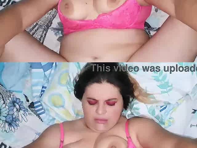 SEX WITH MY BLONDE SLUT IN PINK PANTY.