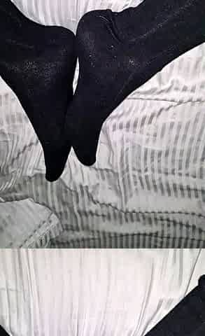 Maitresse Madelines solo foot fetish POV
