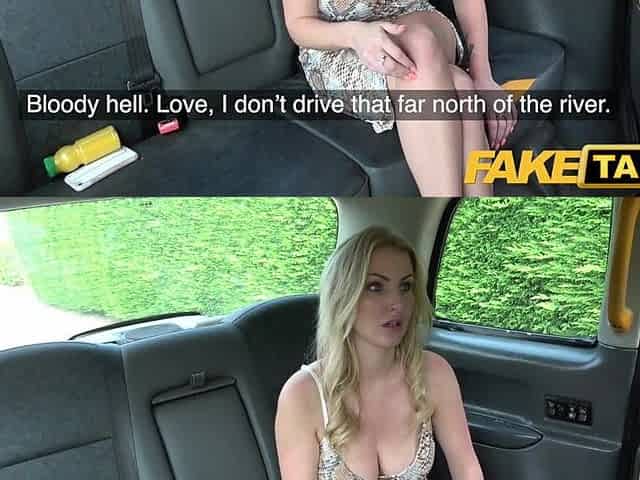Fake Taxi Titwank rimjob hard sex & creampie for Brit playgirl