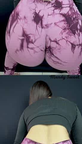 Latina Big Ass Twerking in Your Yoga Pants Without Panty