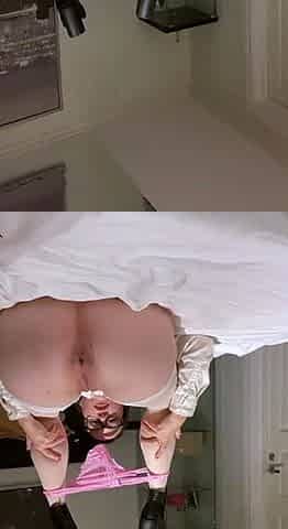 Amazing blonde german webcam milf high heel masturbation