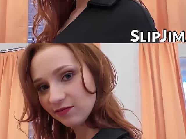 Jim Slip In Ginger Vixen Enjoys Getting Fucked And Filmed By Senior