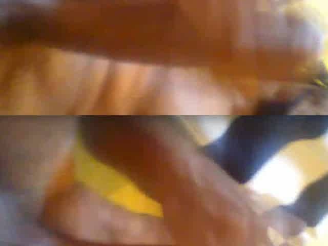 Giant nigger dick jerks off on cam for cheating white bitch