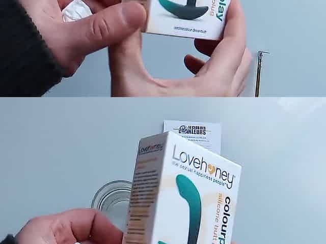 Unboxing ColourPlay Silicone butt-ramming - LOVEHONEY (Club-des-branleurs.fr)