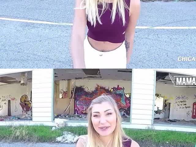 Hot Wench Vyvan Hill Drilled Unfathomable by Spanish Dude Outside - MAMACITAZ